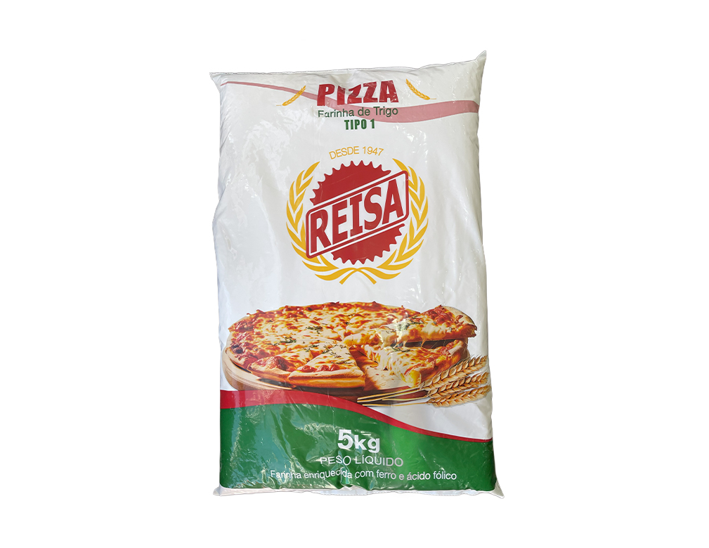 FARINHA DE TRIGO PIZZA REISA 5 KG (FDO 25 KG)